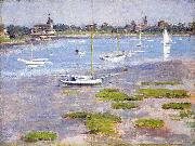 Theodore Robinson, Low Tide Riverside Yacht Club Theodore Robinson